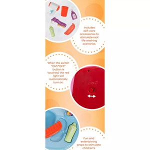 اسباب بازی روشویی سنسوردار Kidi Wash and Learn Sink Toy_اسباب بازی لوازم خانگی